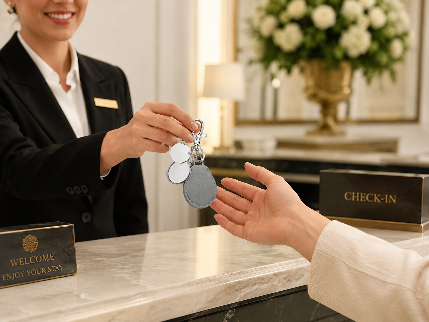 KeyGift core handed out at check in