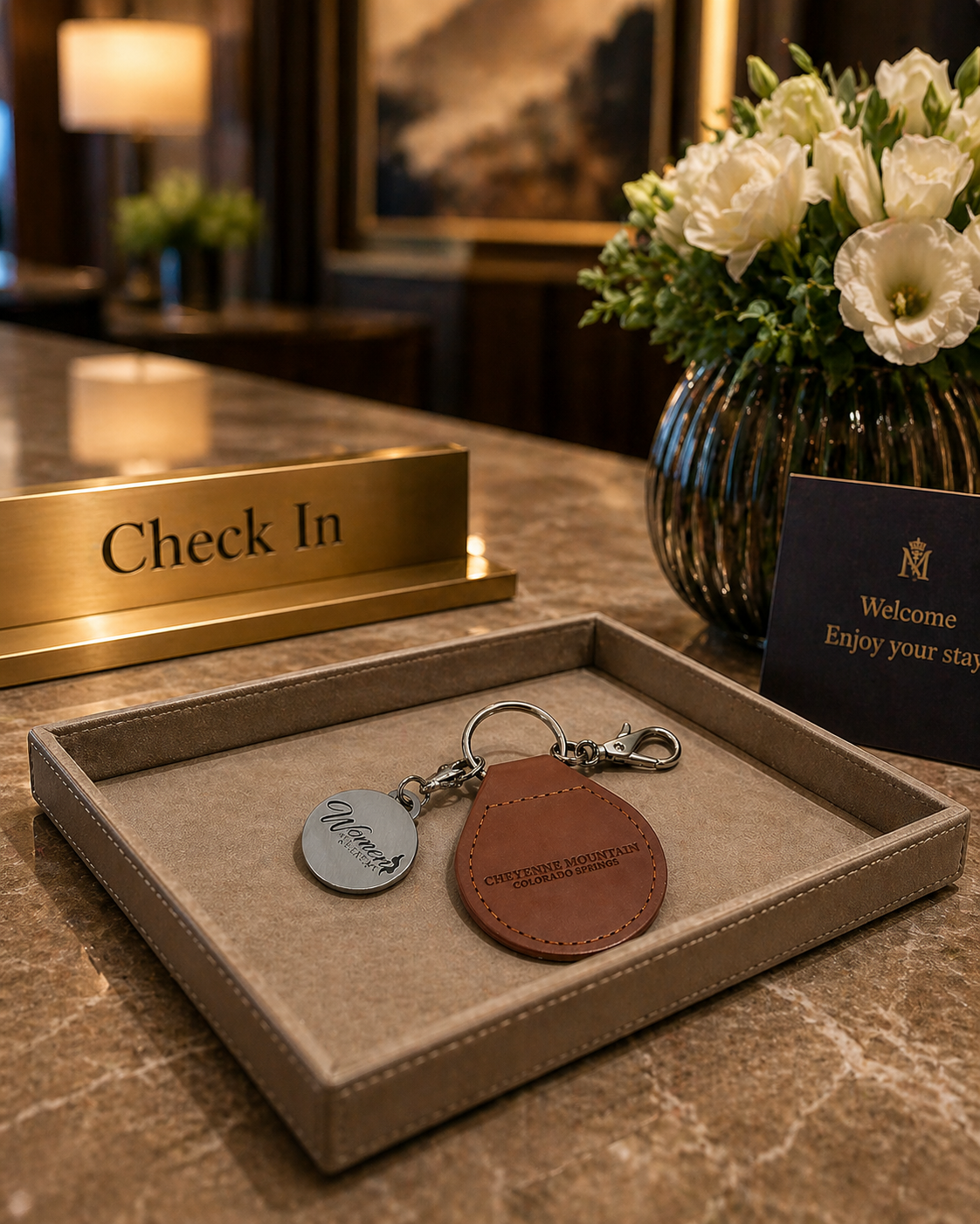 The KeyGift Core-at check in