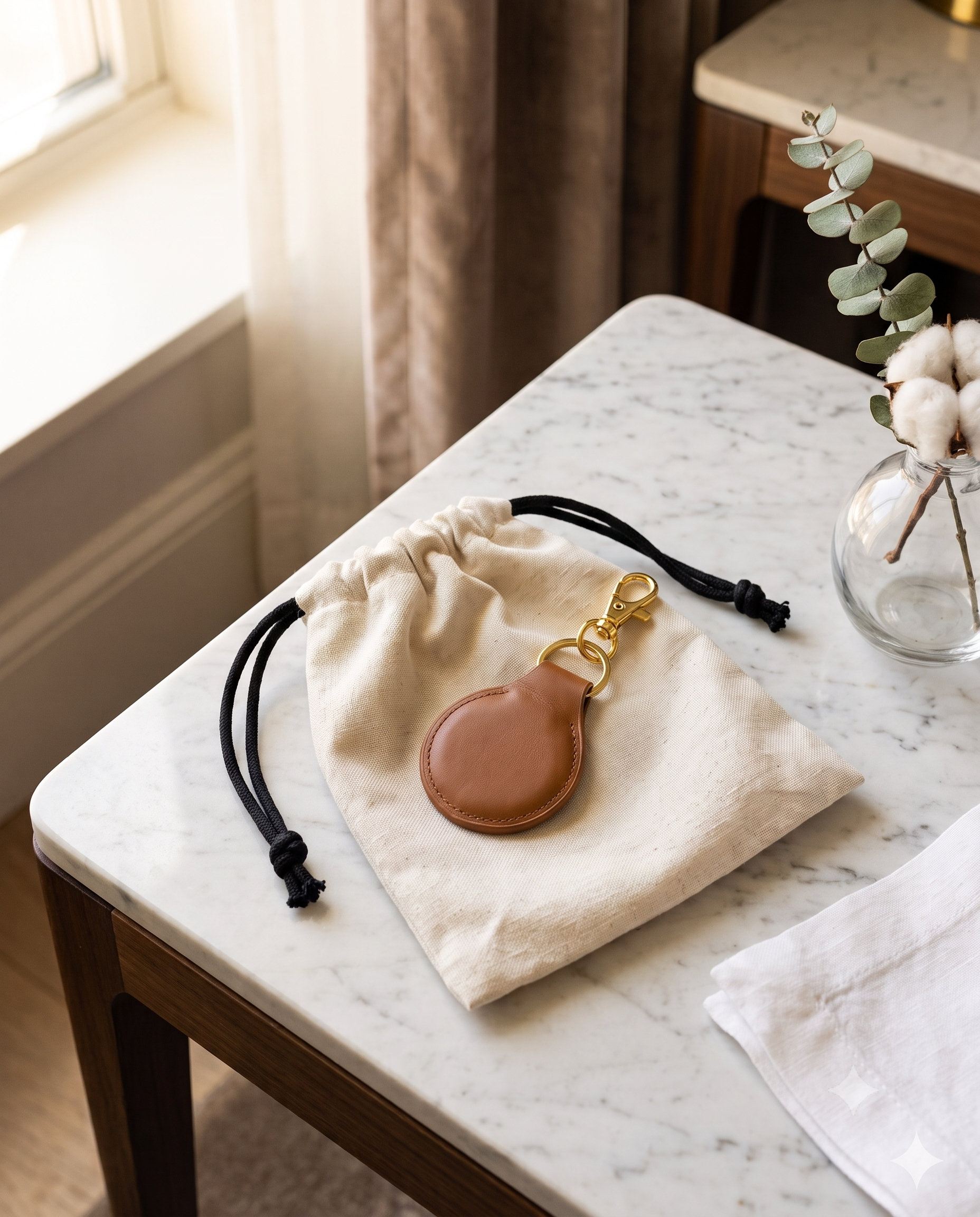 KeyGift on table with pouch (1)