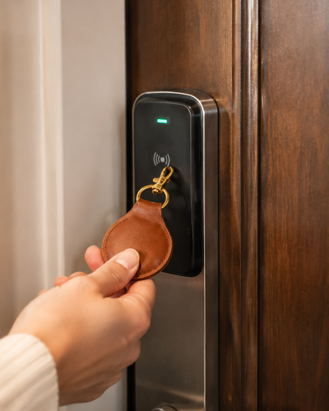 Keygift at hotel room door
